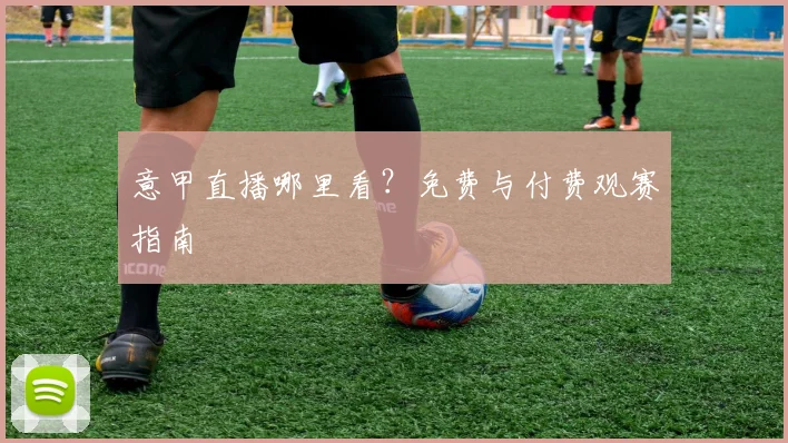 意甲直播哪里看?免费与付费观赛指南